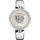 Versace VCO09 0017 Ladies Palazzo Empire Silver Stainless Swiss Watch