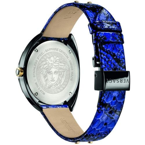 Versace VEBM00418 Ladies Shadov Leather 38mm Swiss Watch - Watches