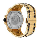 Versace VEDY006/19 Mens Chain Reaction Gold & Black Swiss Watch