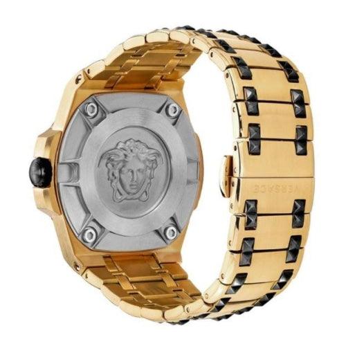 Versace VEDY006/19 Mens Chain Reaction Gold & Black Swiss Watch