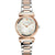 Versace VERE007/18 Ladies V-Motif Rose Gold & Silver Swiss Watch
