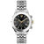 Versace VEV600419 Mens Signature Silver & Black Chronograph Swiss Watch