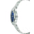 Versace VEVH00520 Men’s Greca Logo Silver/Blue Stainless Swiss Watch - WATCHES