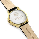 Versus Versace VSPET0419 Men’s Arthur Black Leather 44mm Watch - Watches