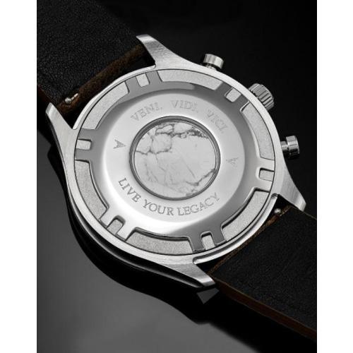Altitude Mens Black Cordura Nylon Luminous Chronograph Watch