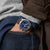 Altitude Mens Brown Italian Leather Blue Dial Luminous Chronograph Watch