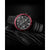 Vincero Apex Men’s Matte Black/Crimson Stainless Steel Chronograph Watch - WATCHES