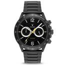 Vincero Apex Men's Matte Gunmetal/Black Stainless Steel Chronograph Watch Vincero