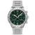 Vincero Apex Men’s Silver/Green Stainless Steel Chronograph Watch