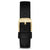 Vincero Ava Ladies Jet Black/Gold Leather Watch - WATCHES