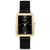 Vincero Ava Ladies Jet Black/Gold Leather Watch - WATCHES