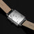 Ava Ladies Silver Stainless Steel White Dial Watch