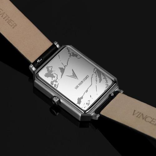 Ava Ladies Silver Stainless Steel White Dial Watch