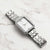 Ava Ladies Silver Stainless Steel White Dial Watch