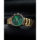Vincero Chrono S Limited Edition Men's Gold/Green Stainless Steel Chronograph Watch Vincero