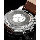 Vincero Chrono S Mens Brown/Grey Leather Chronograph Watch Vincero