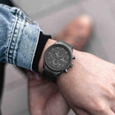 Vincero Chrono S Mens Matte Grey Stainless Steel Chronograph Watch Vincero