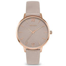 Vincero Eros Ladies Italian Leather Nude/Rose Gold Watch Vincero