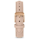 Vincero Eros Ladies Nude Italian Leather Rose Gold & White Watch Vincero