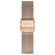 Vincero Eros Ladies Rose Gold/Navy Blue Mesh Stainless Steel Watch