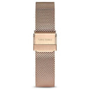 Vincero Eros Ladies Rose Gold/Navy Blue Mesh Stainless Steel Watch Vincero