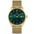 Vincero Kairos Limited Edition Men’s Gold/Green Mesh Stainless Steel Watch