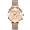 Vincero Kleio Ladies Rose Gold Chronograph Mesh Watch Vincero