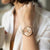 Vincero Kleio Ladies Rose Gold Chronograph Mesh Watch