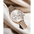 Vincero Kleio Ladies Rose Gold/Silver Chronograph Mesh Watch - WATCHES