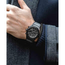 Vincero Rogue Limited Edition Mens Black/Grey Leather Sapphire Chronograph Watch Vincero