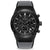 Vincero Rogue Limited Edition Mens Black/Grey Leather Sapphire Chronograph Watch - WATCHES