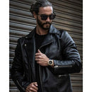 Vincero Rogue Mens Black Silicone Gold Case Sapphire Chronograph Watch Vincero