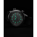 Vincero Vessel Limited Edition Men's Black/Blue Silicone Divers Watch Vincero