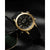 Vincero Vessel Limited Edition Men’s Black/Gold Silicone Divers Watch