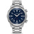 Vincero Vessel Limited Edition Men’s Silver/Blue Stainless Divers Watch - WATCHES